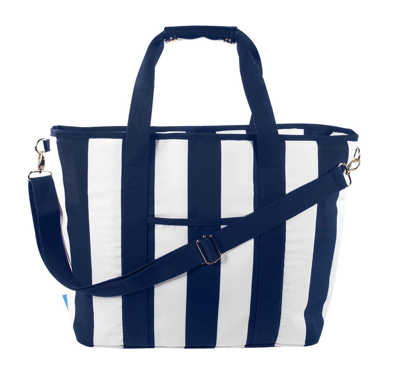 Navy stripe bag best sale