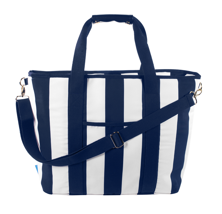 Cooler Bag, Navy Stripe-Draper James