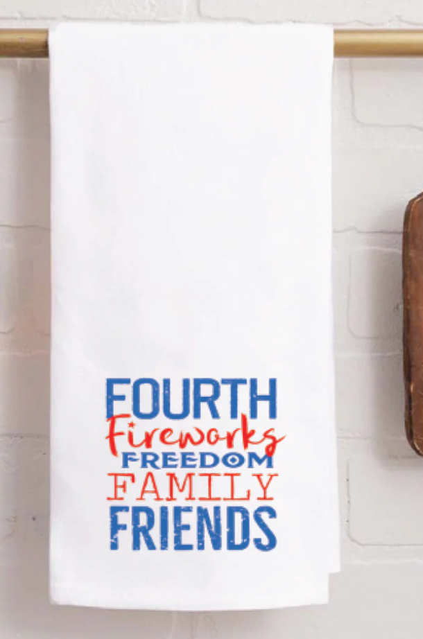 Fourth Favorites Tea Towel