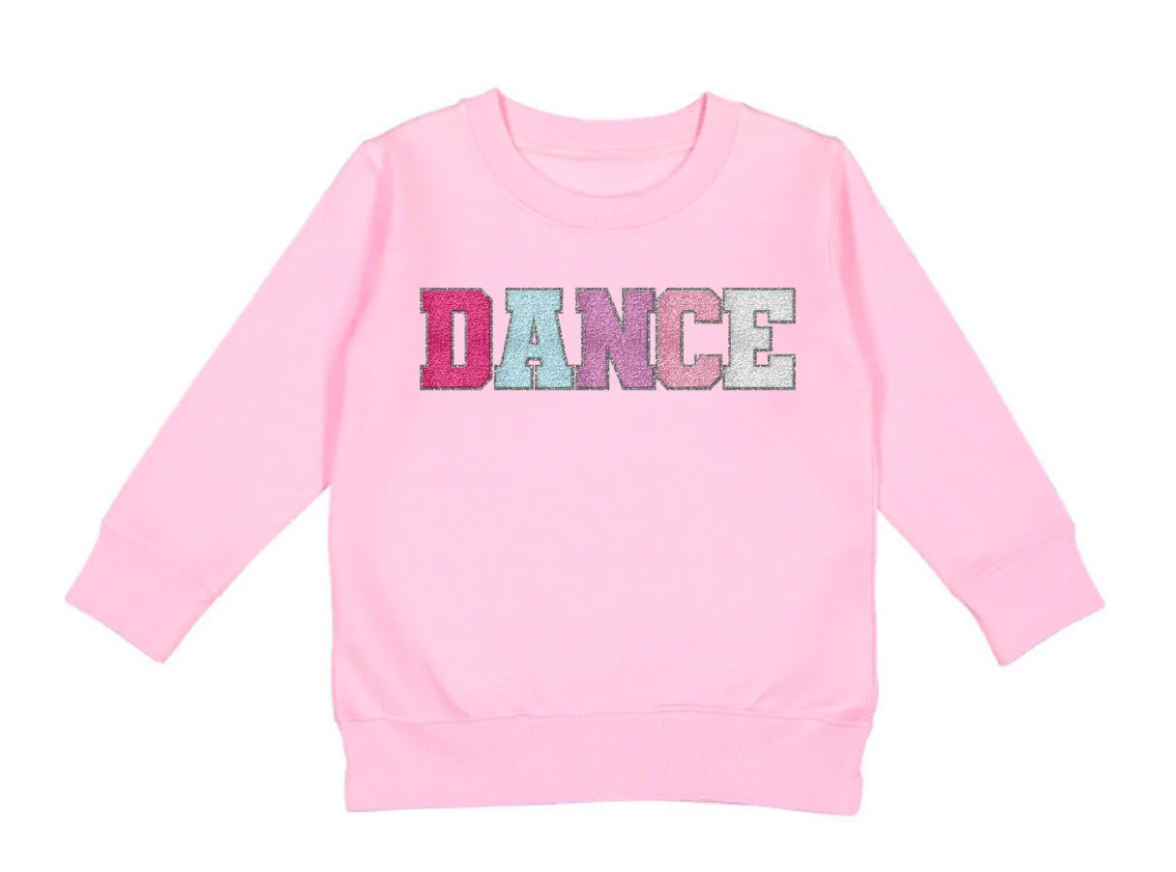 Dance Patch Long Sleeve Sweatshirt