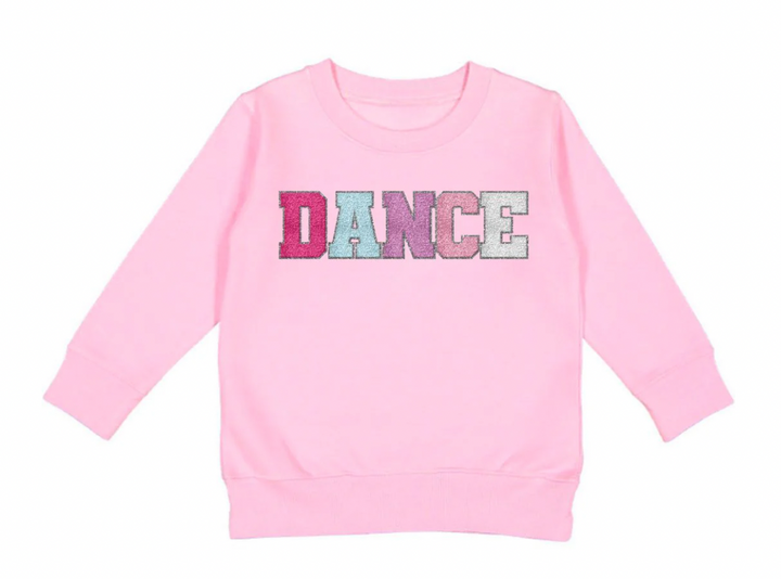 Dance Patch Long Sleeve Sweatshirt