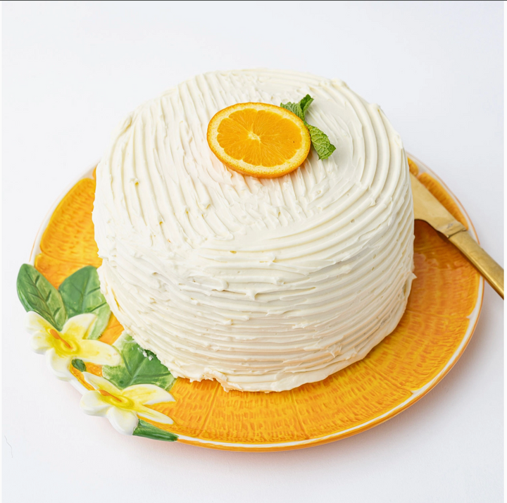 Orange Serving Platter