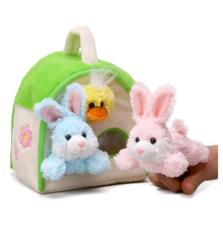Easter Finger Puppet House