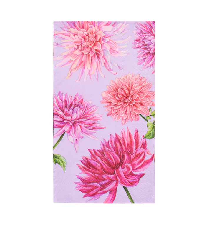 Dahlia Garden Guest Towels