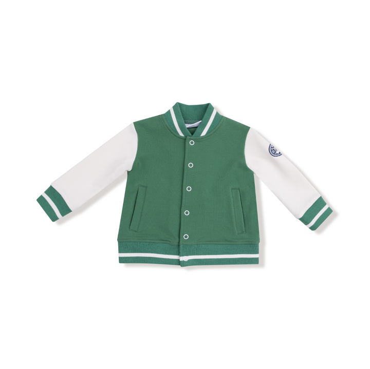 French Terry Sport - Varsity - Green - Letterman Jacket