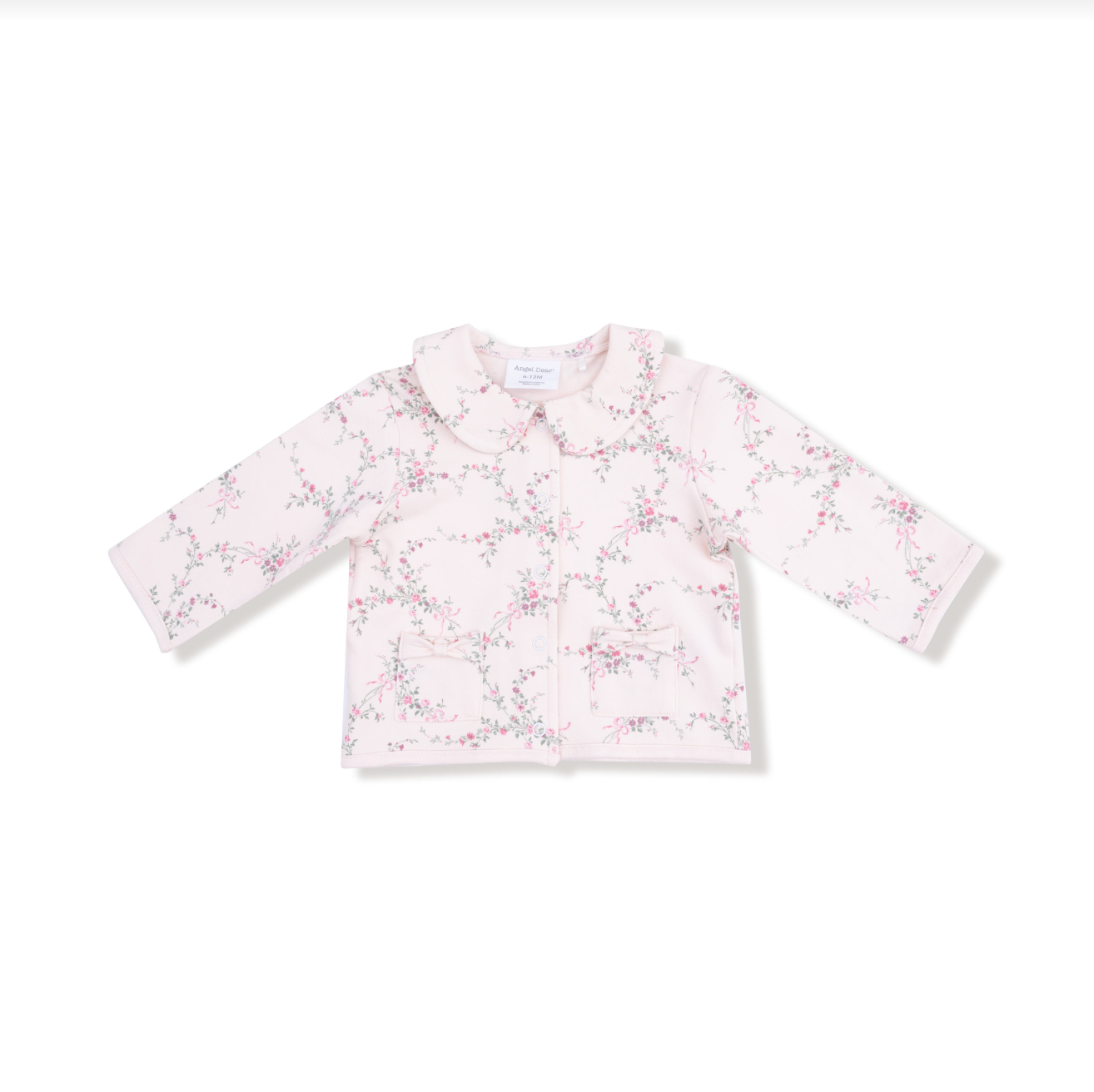 French Terry Antoinette Floral - Tweed Style Jacket