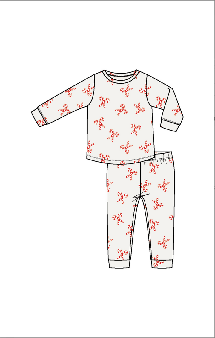 Candy Canes Loungewear Set