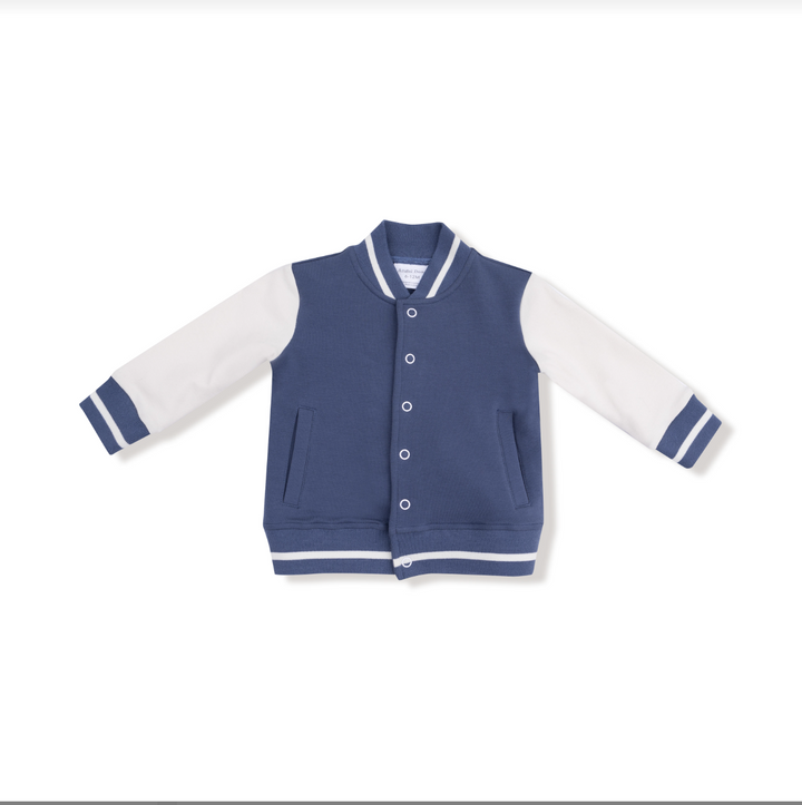 French Terry Sport - Varsity Navy - Letterman Jacket