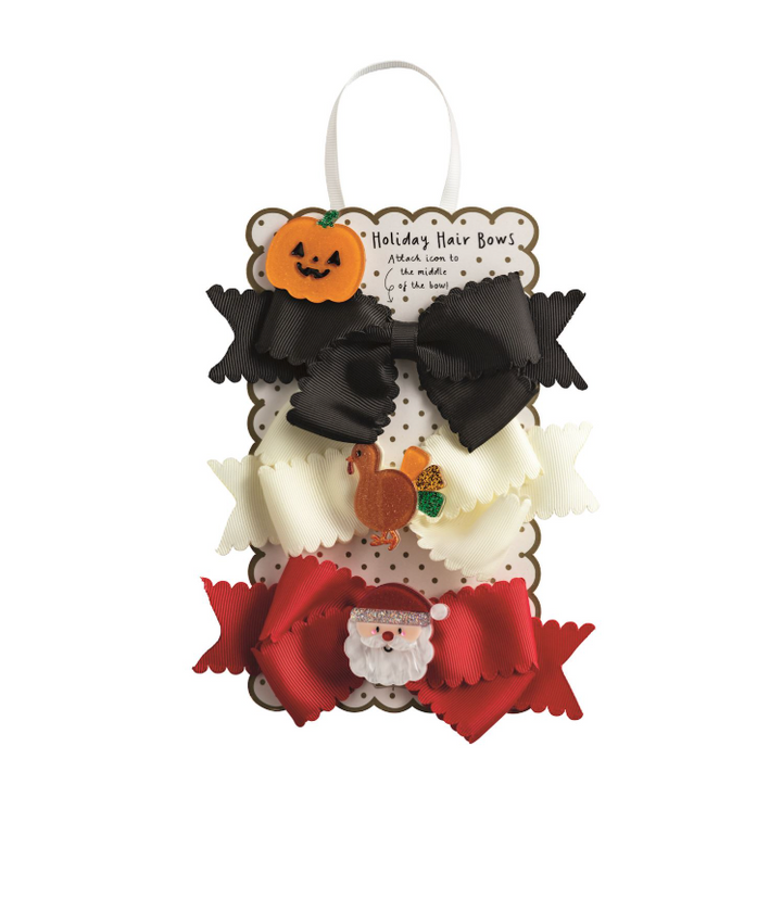 My First Holiday Bows Set