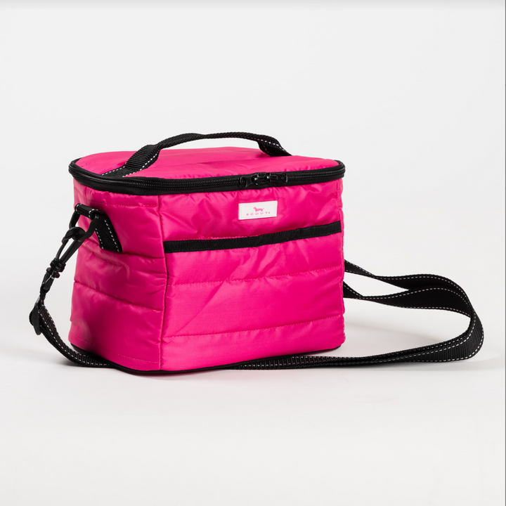 Road Snacks Lunch Bag - Pink Puffer
