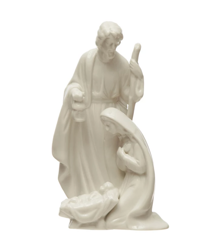 Stoneware Holy Family