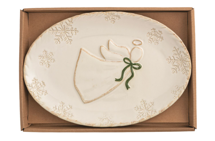 Angel Sentiment Plate