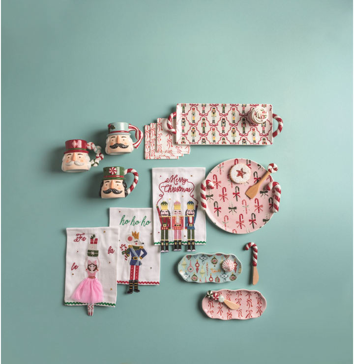 Nutcracker Hostess Tray Set