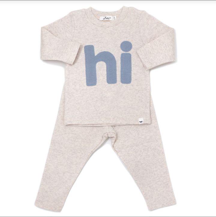 Fog 'Hi' Long Sleeve 2pc Set