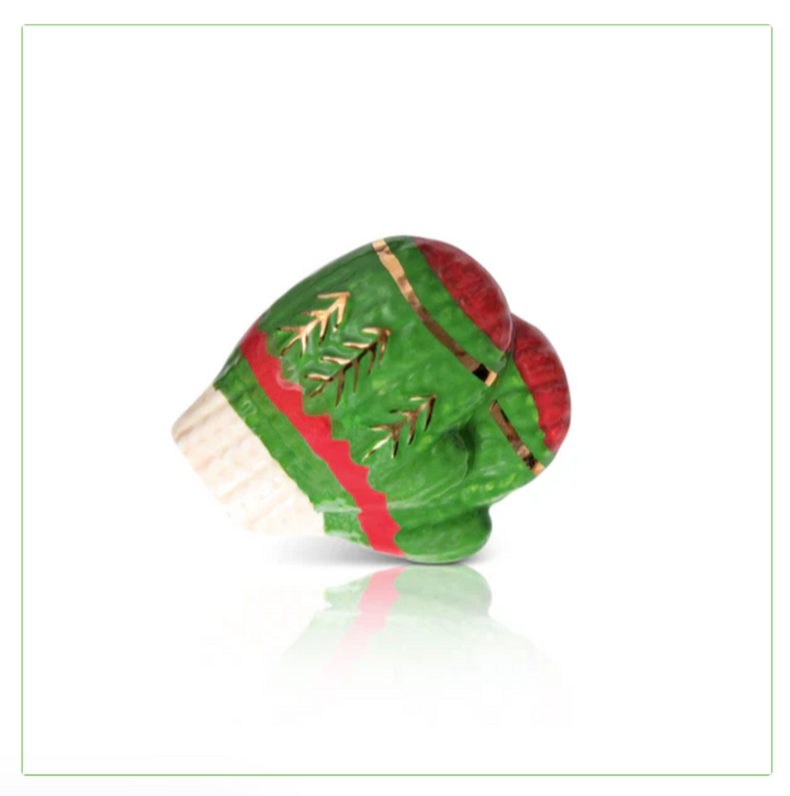 Nora Fleming MIni - Smitten Mittens