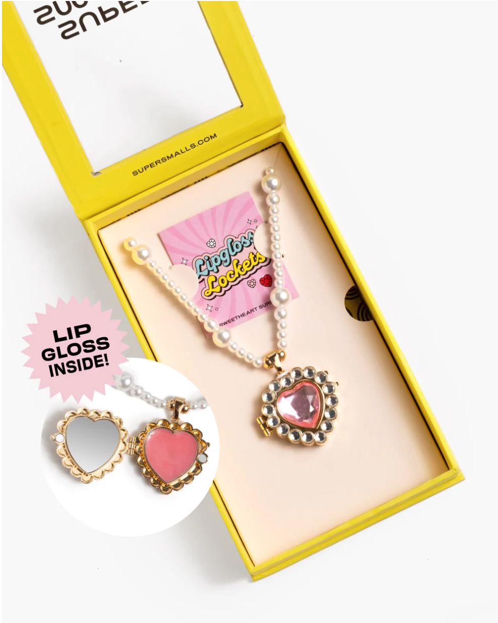 Sweetheart Surprise Lip Gloss Locket