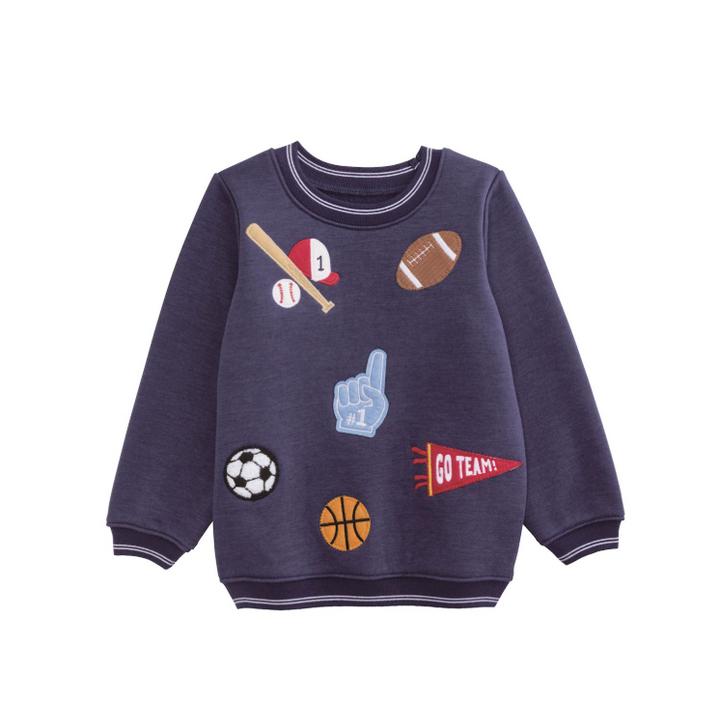 Sports Patch Sweatshirt