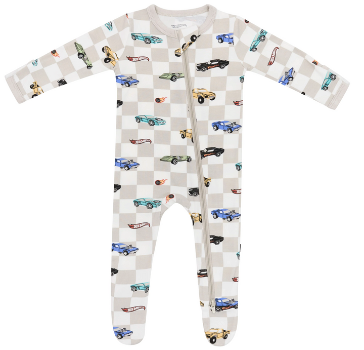 Zippered Footie in Fast and Fierce