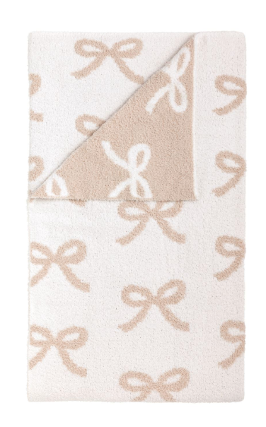 Chenille Bow Blanket