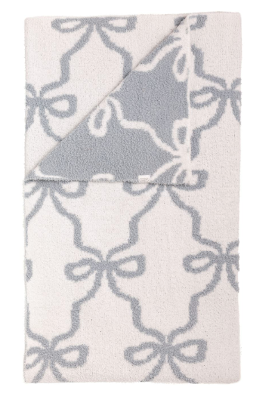 Chenille Bow Blanket
