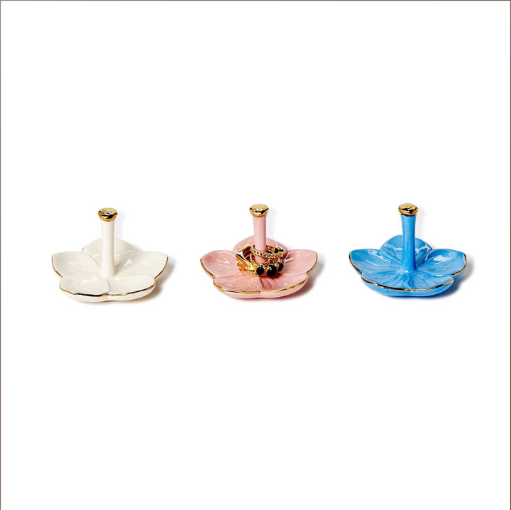 Flower Haven Ceramic Ring Holders