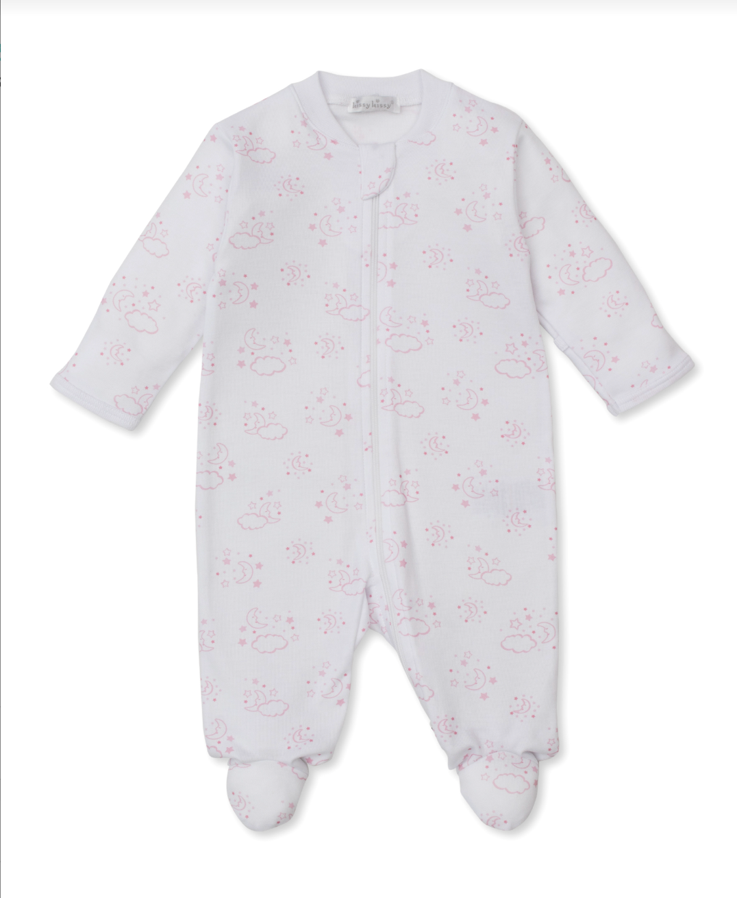 Clouds Footie w/ Zip PRT