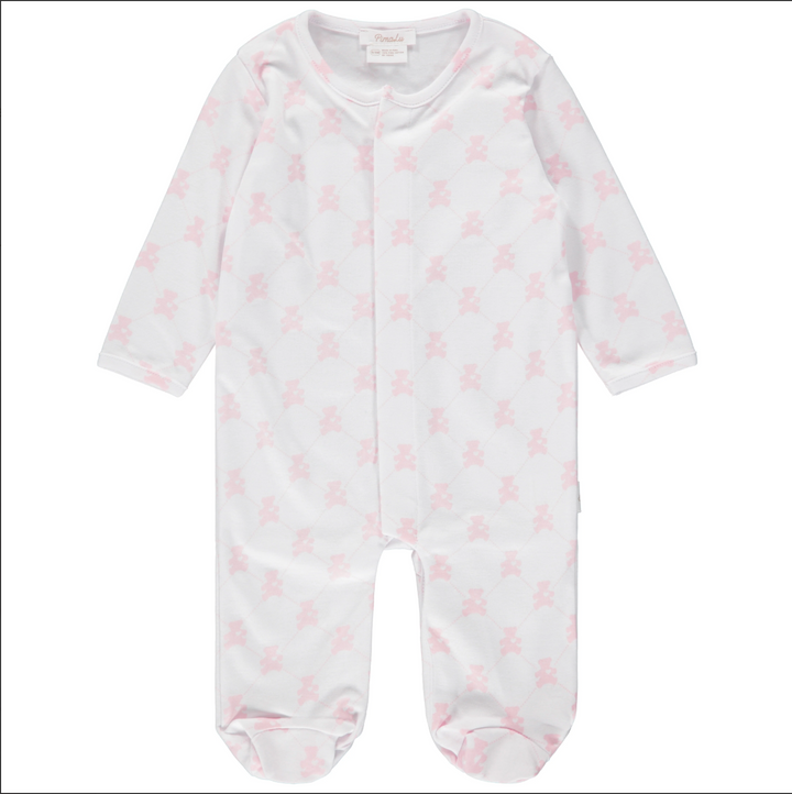 Zipper Footie - Teddy Bear