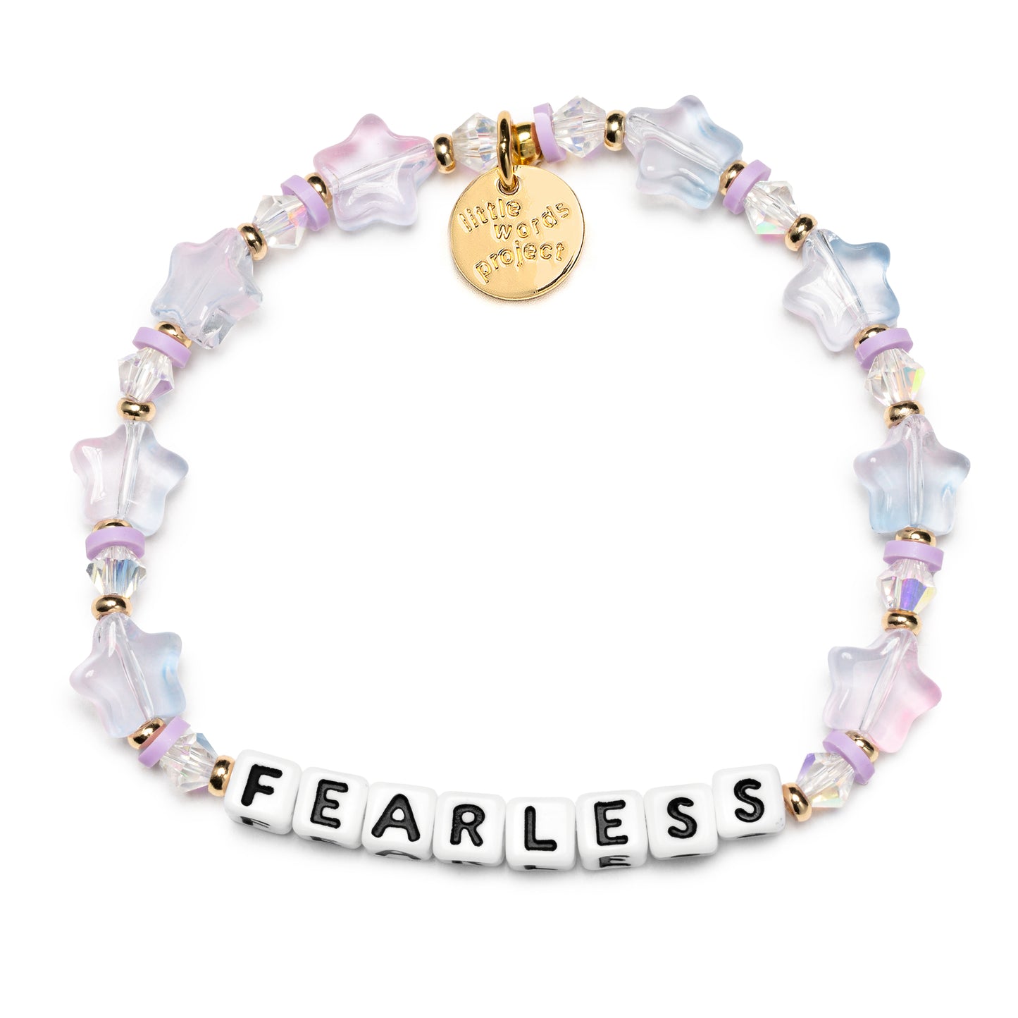 Little Words Project Stretch Bracelet -Fearless
