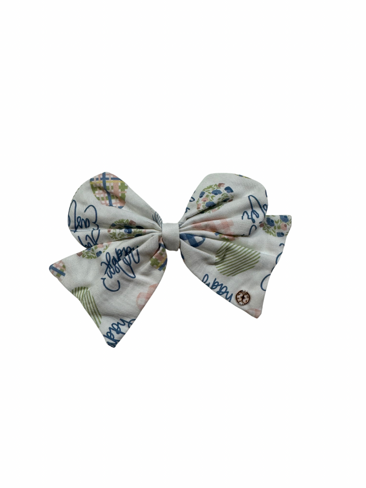 Magnetic Easter Eggs Fabric Bow