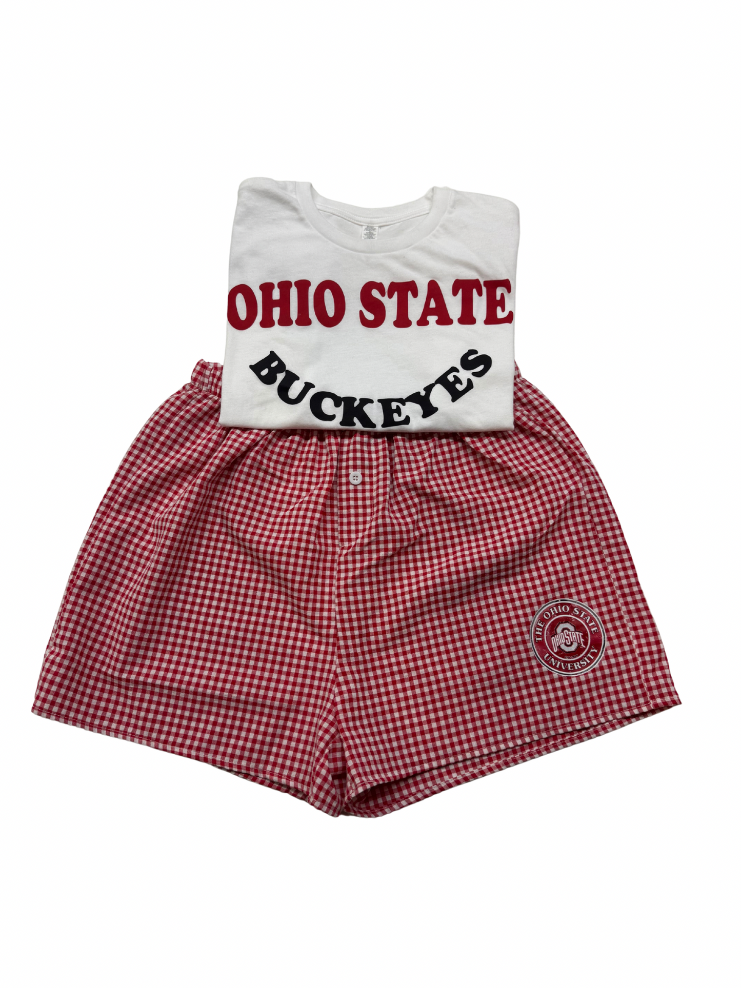 Personalized Gingham Shorts