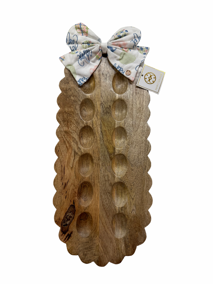 Magnetic Easter Eggs Fabric Bow