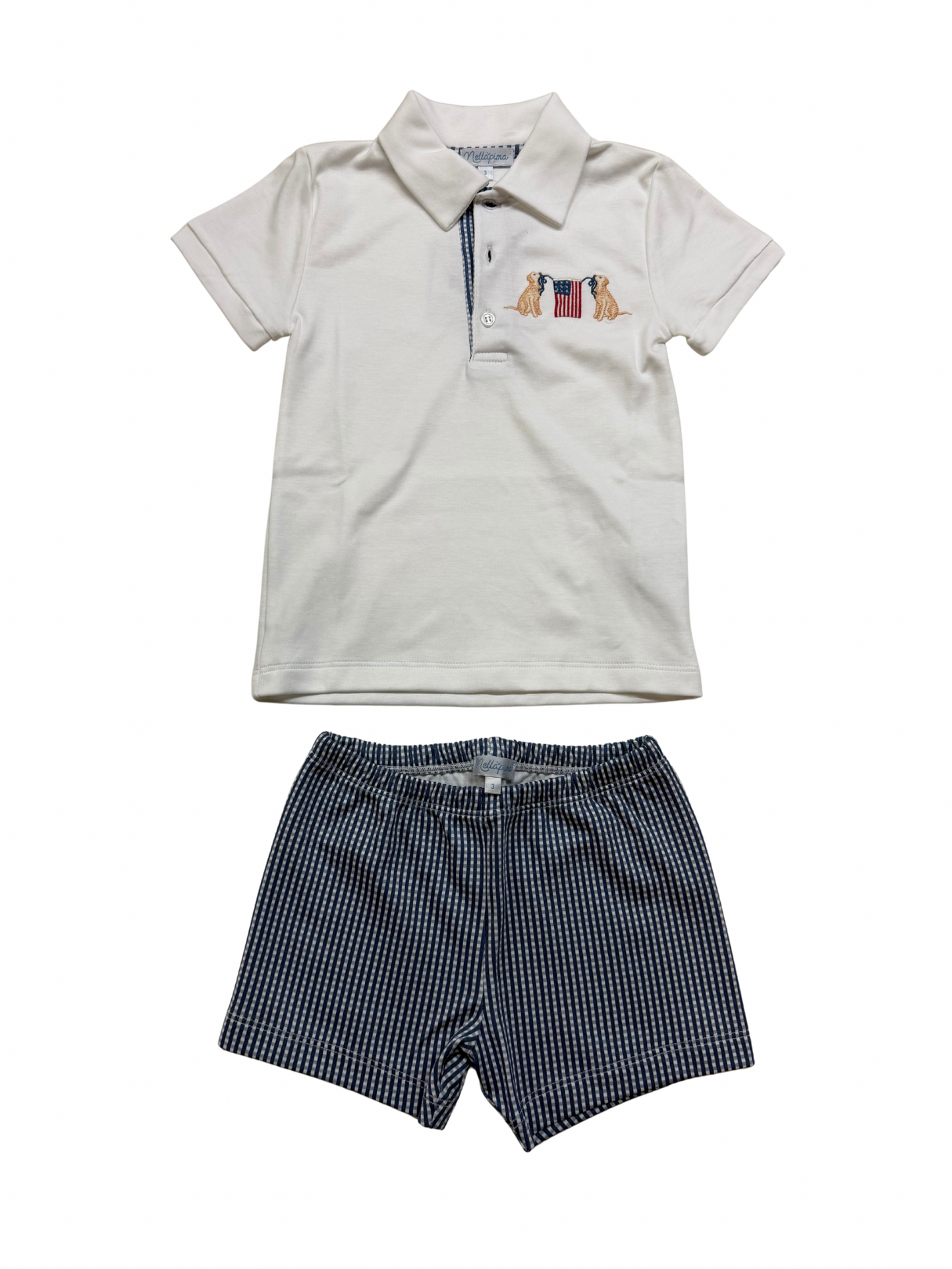 American Pups Boys Short Set