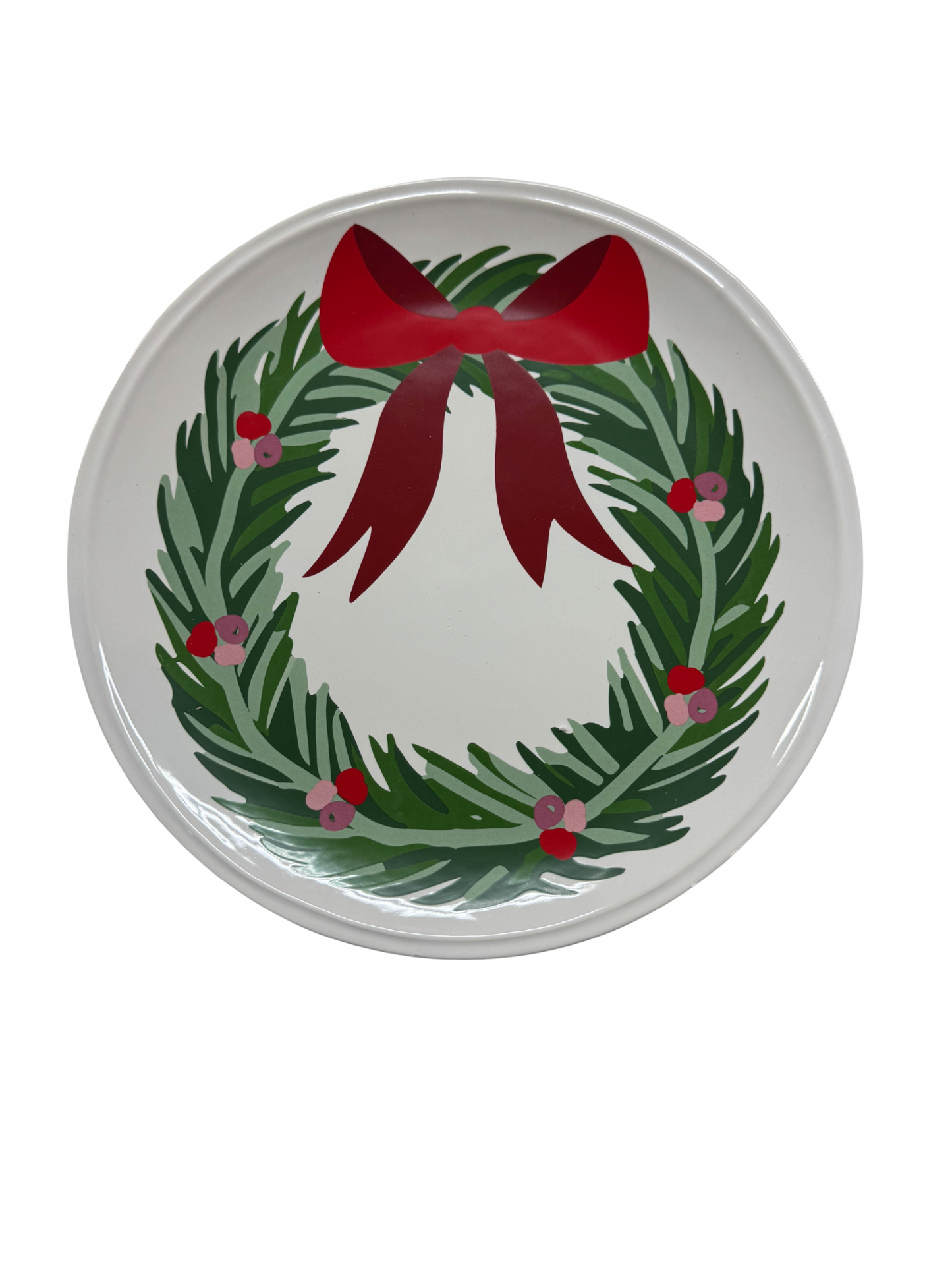 Clara Wreath Round Platter