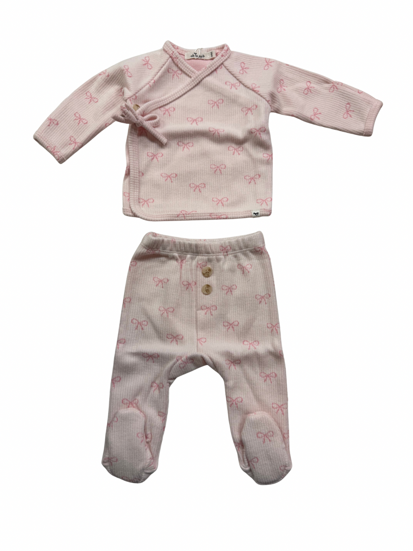 Mini Bows Kimono Set