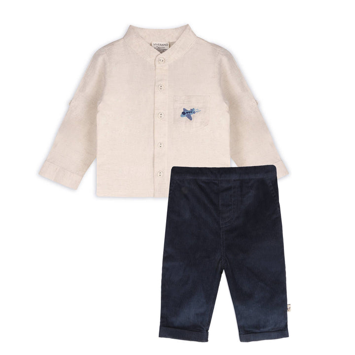 Portofino Baby Shirt & Pants Set