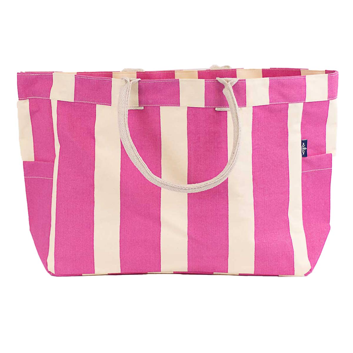 Cabana Stripe Durham Tote - Pink