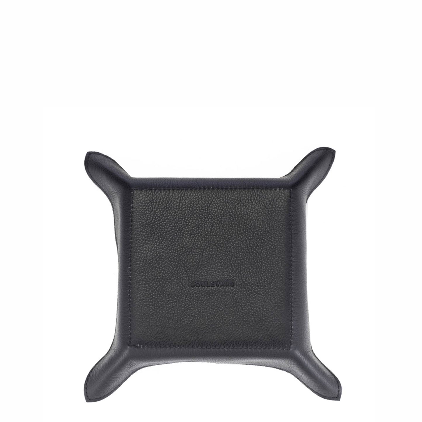 "Perry" Leather Valet Tray (Personalizable)