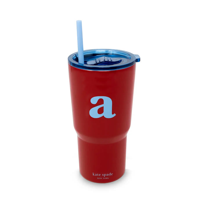 Just Mine Initial Stainless Steel Tumbler