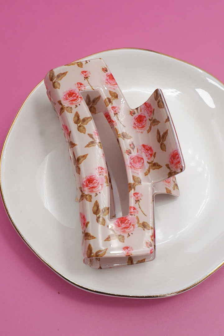 Floral Ditsy Cottagecore Hair Claw Clips