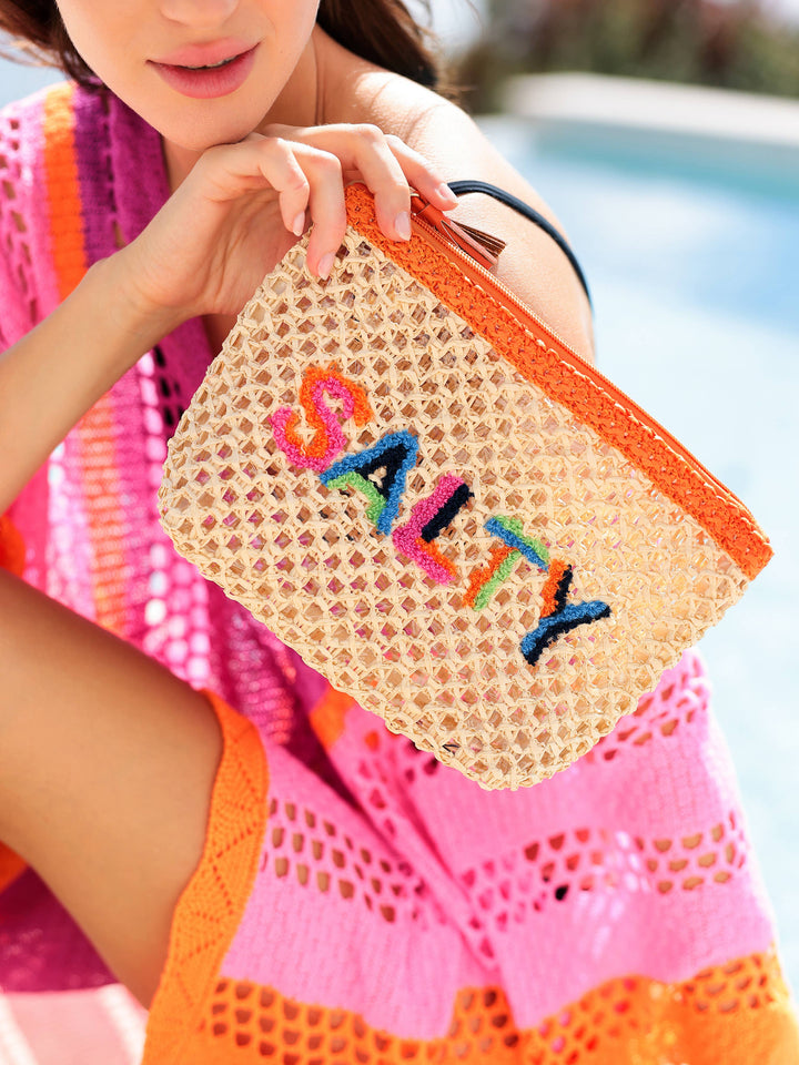 Antigua "Salty" Zip Pouch