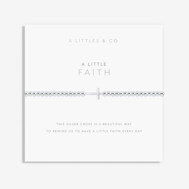 A Little 'Faith' Bracelet-Gold or Silver