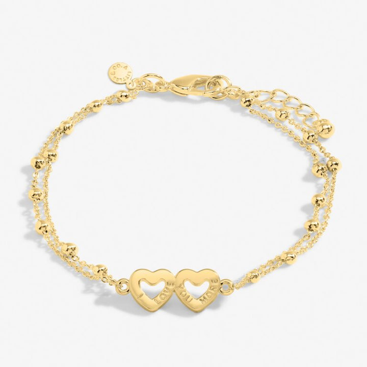 Forever Yours 'Everyday I Love You More' Bracelet In Gold-Tone Plating