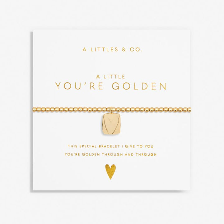 A Little 'You're Golden' Bracelet In Gold-Tone Plating