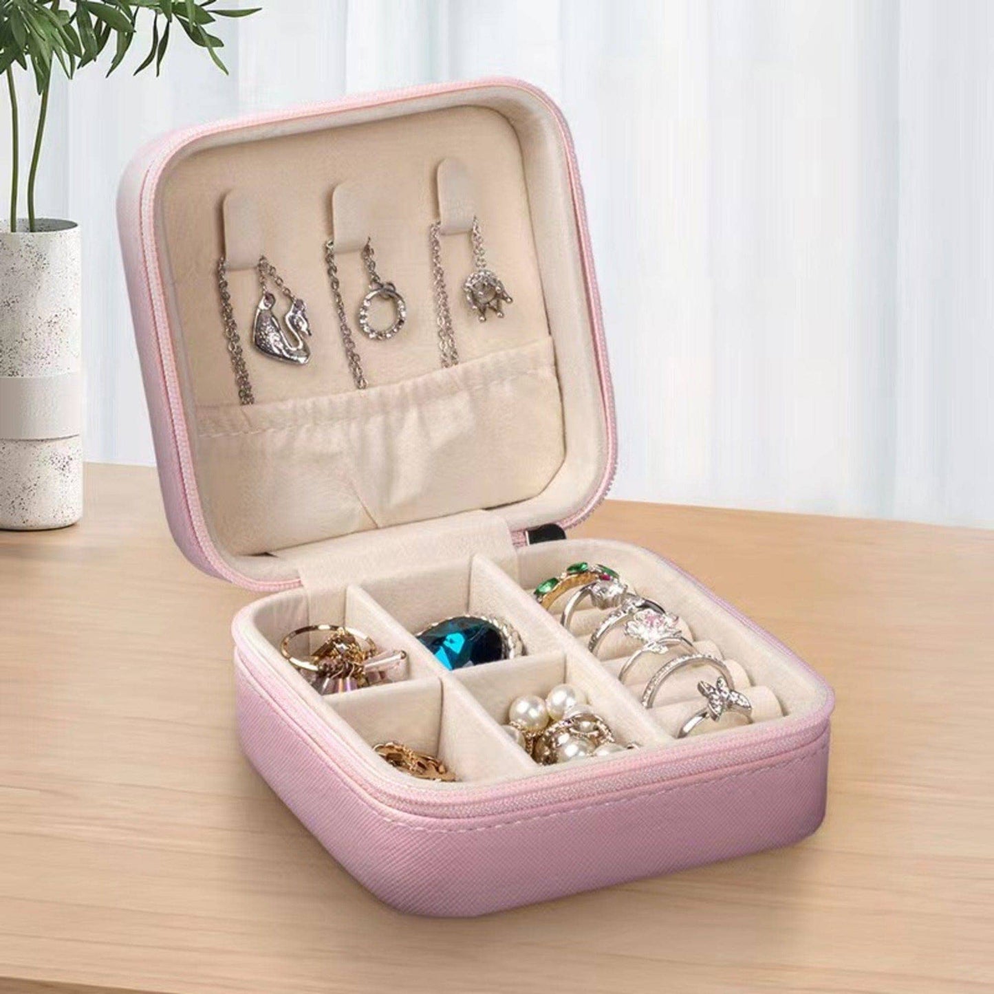 Square Jewelry Organizer Box
