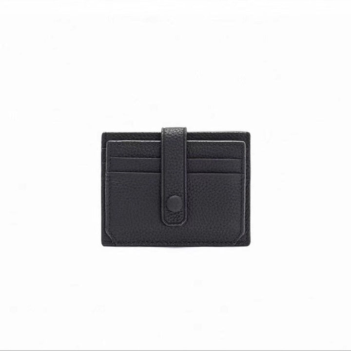 Real Genuine Leather Pebble Cardholder