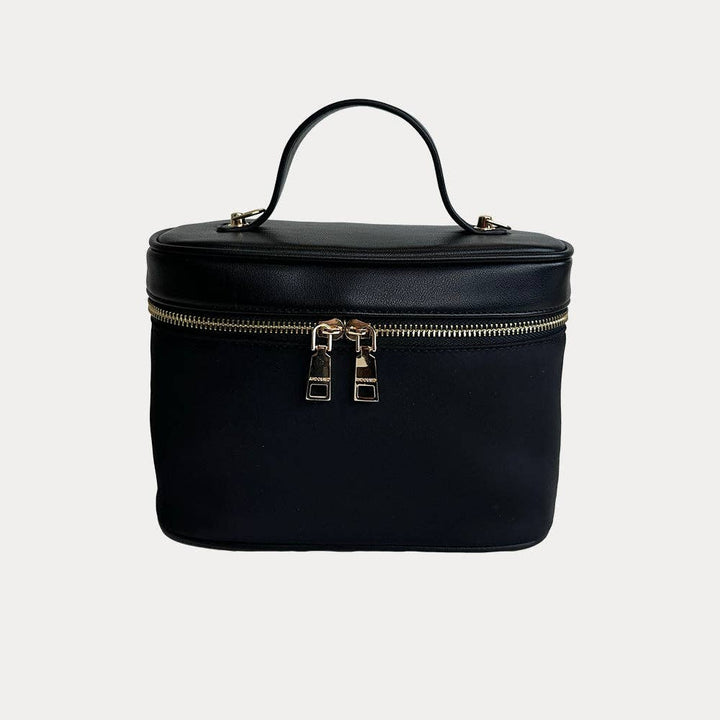 Jenna Nylon & Vegan Top Handle Crossbody