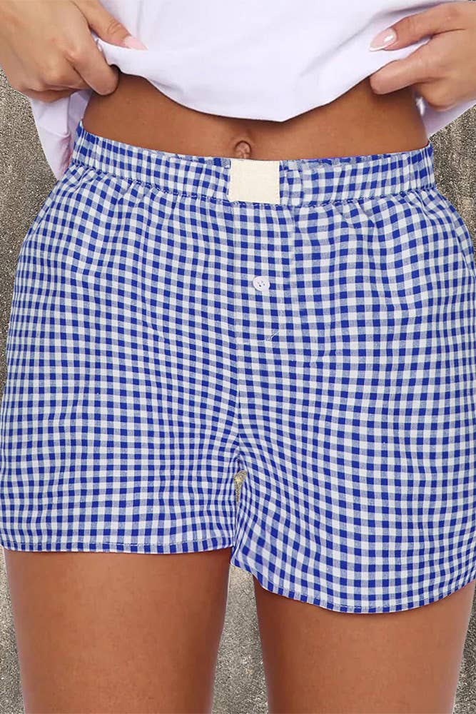 Personalized Gingham Shorts