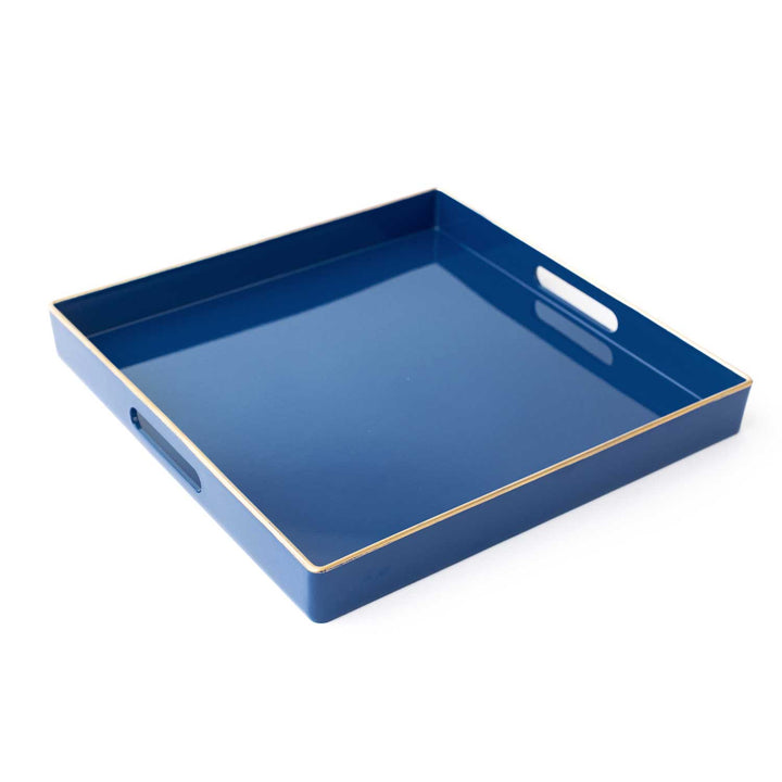 Navy Square Tray