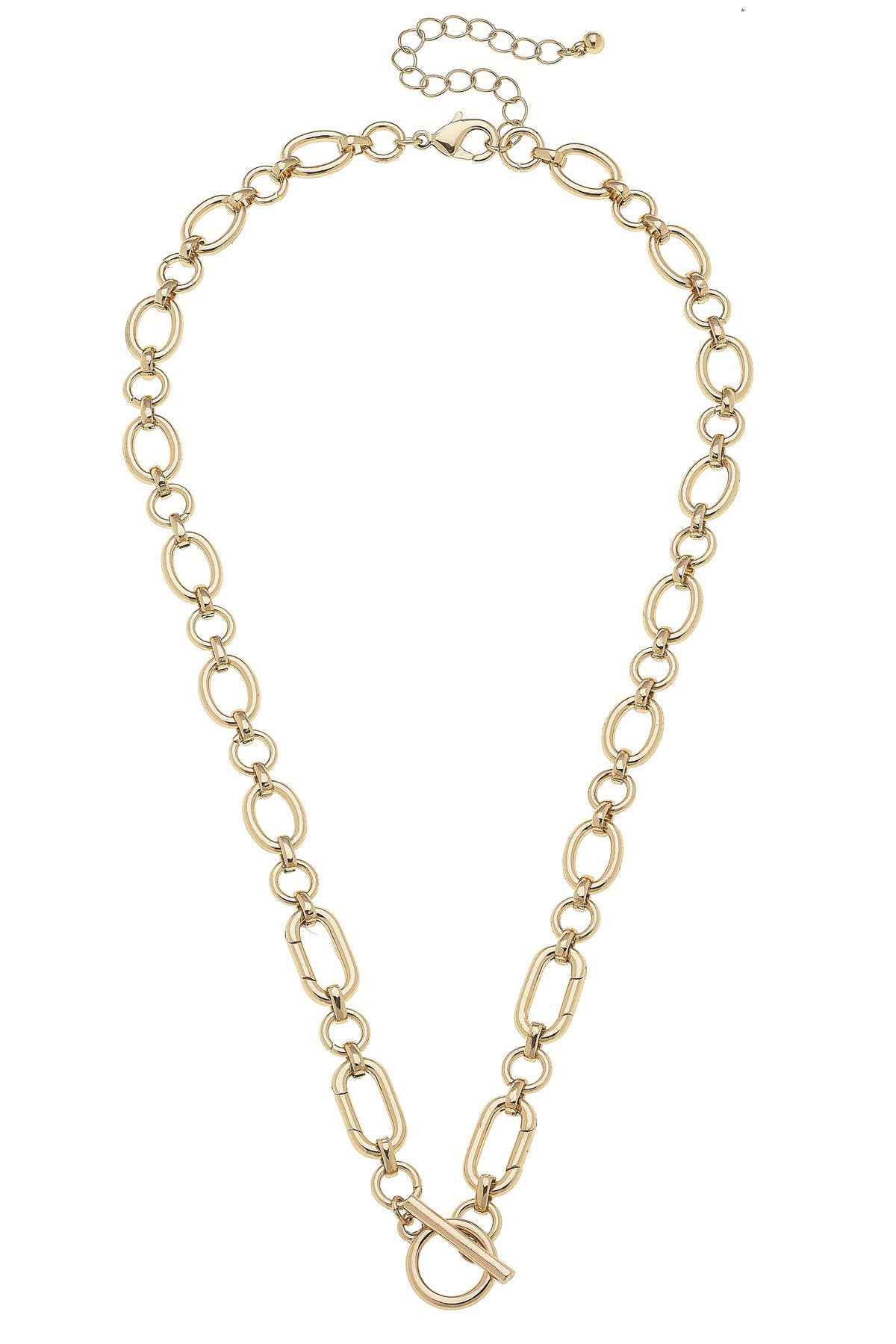 Sasha Toggle Front Charm Necklace Base