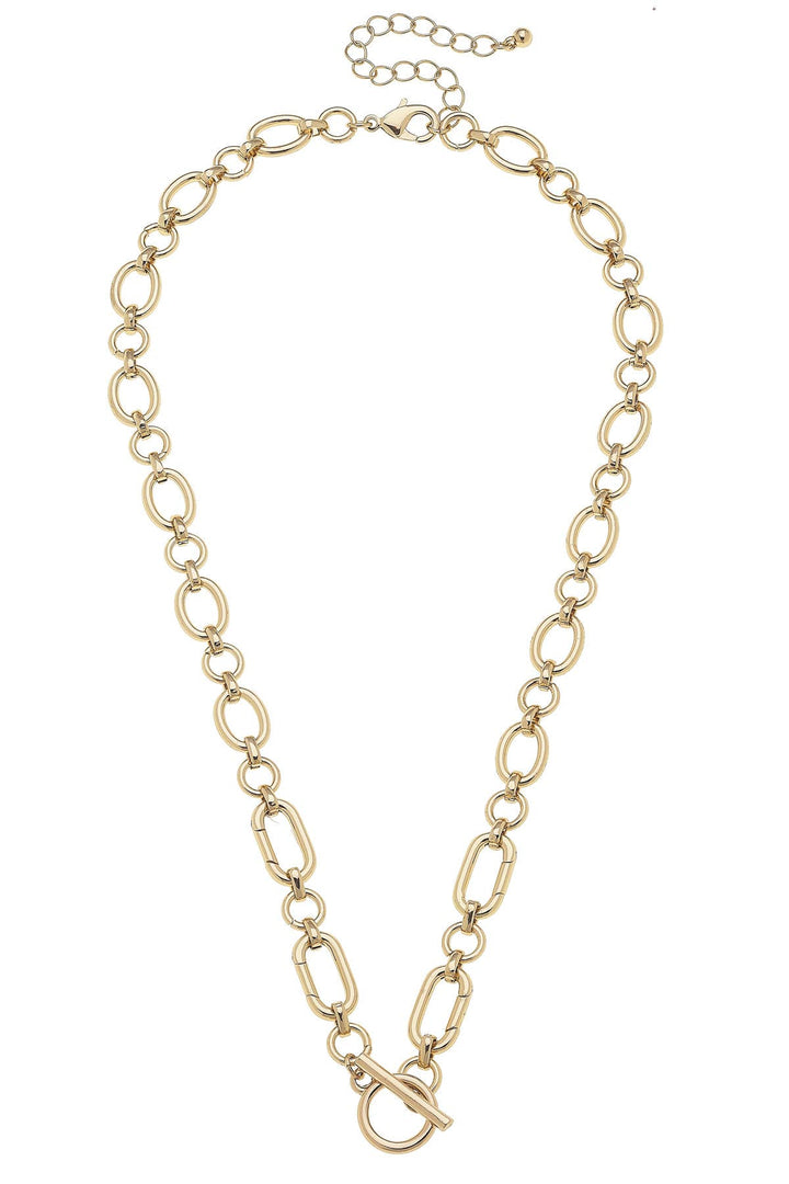 Sasha Toggle Front Charm Necklace Base